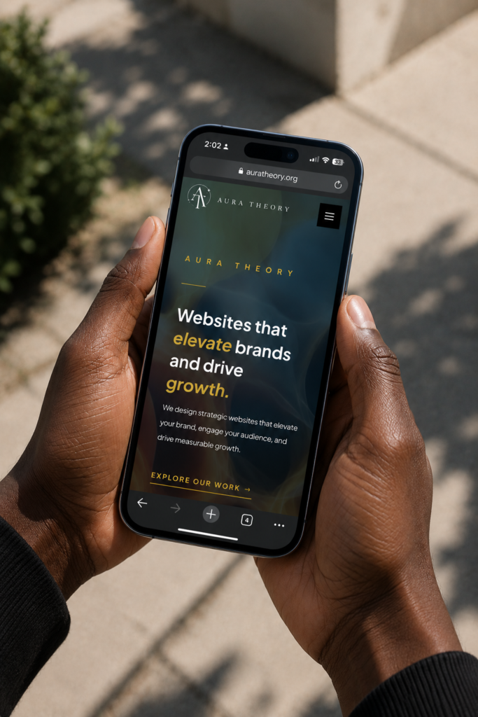 aura theory web design studio